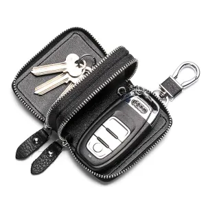 Multi Functional Leather Double Car Keys K5210