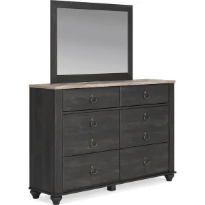 Nanforth Dresser and Mirror