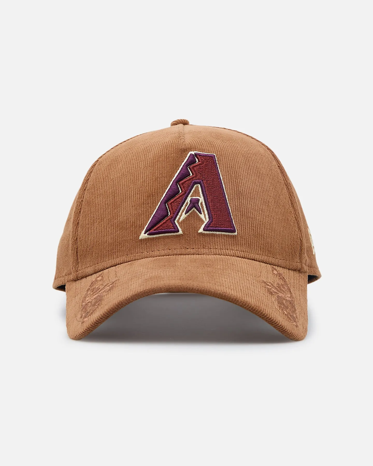 New Era Arizona Diamondbacks 'Ornamental Corduroy' 9FORTY A-Frame Snapback Tan