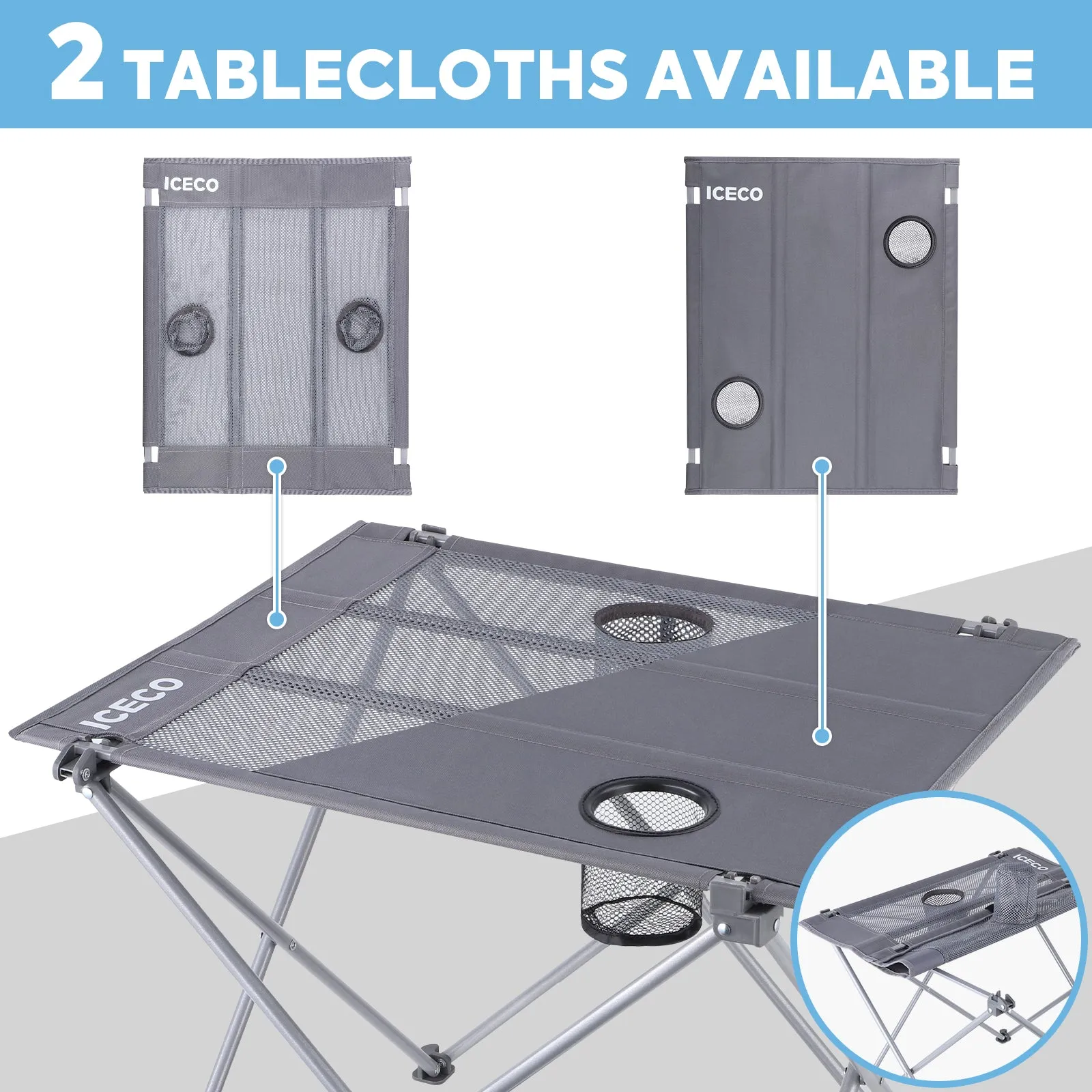 New! Portable Folding Camping Table | ICECO