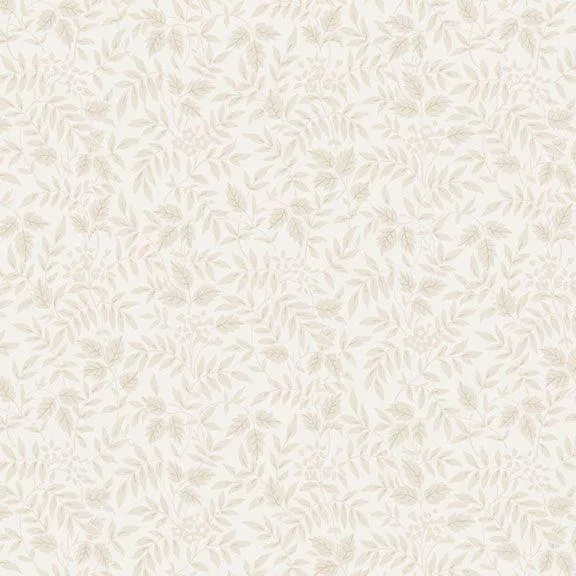 Nouveau -R651064D-Cream - Leaf Sprigs