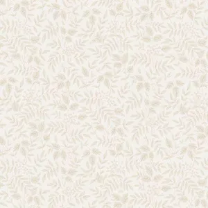 Nouveau -R651064D-Cream - Leaf Sprigs