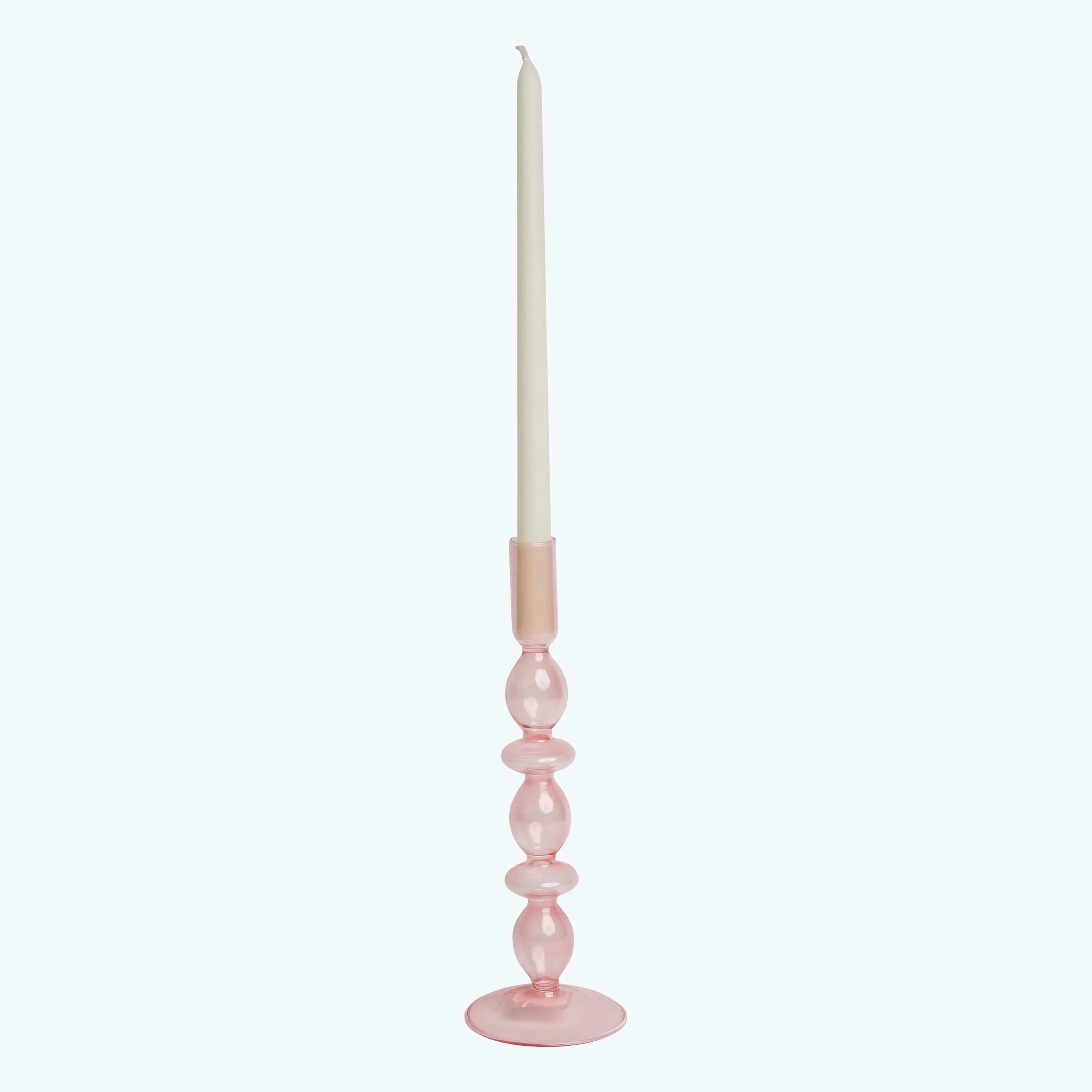 Ornamental Glass Candlestick