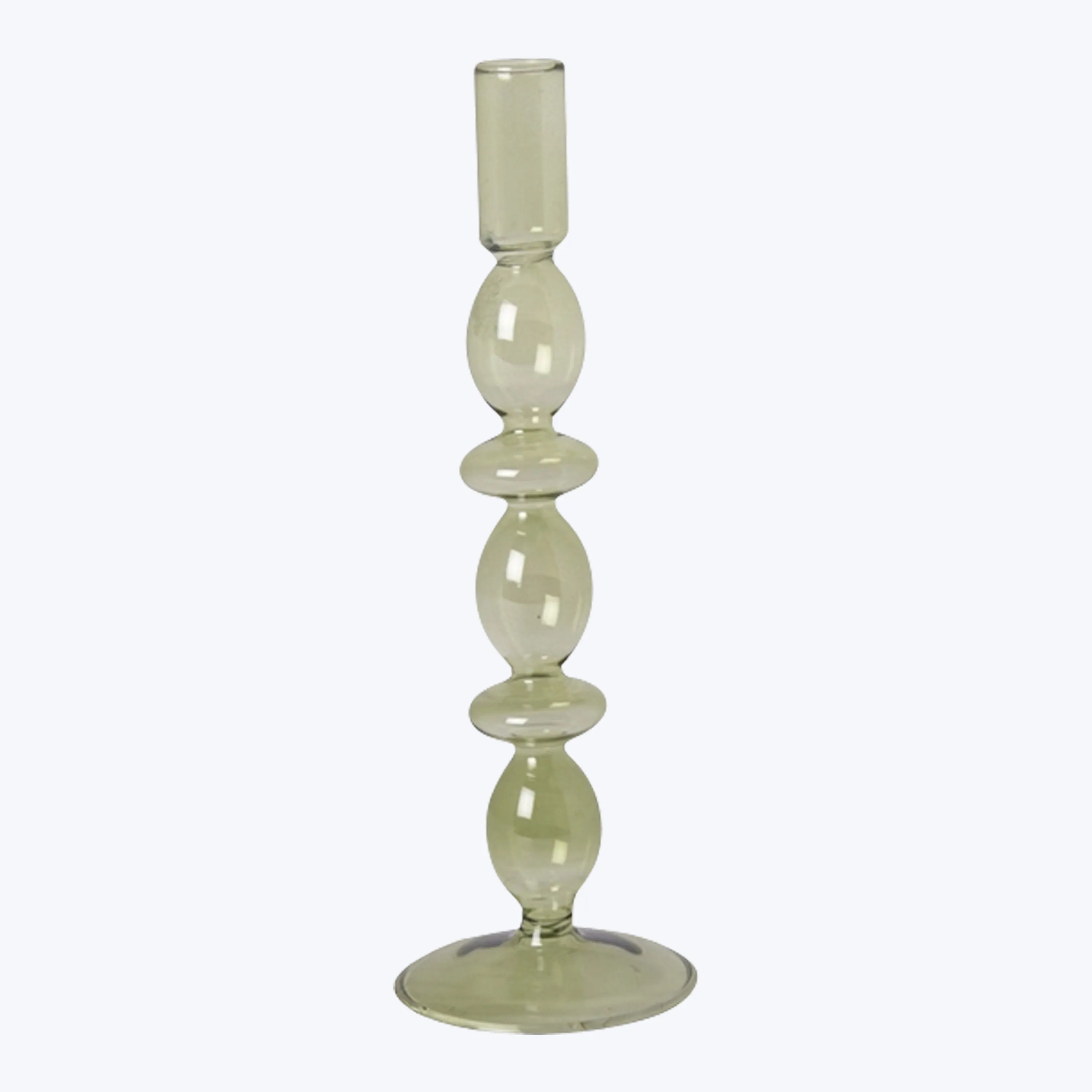 Ornamental Glass Candlestick