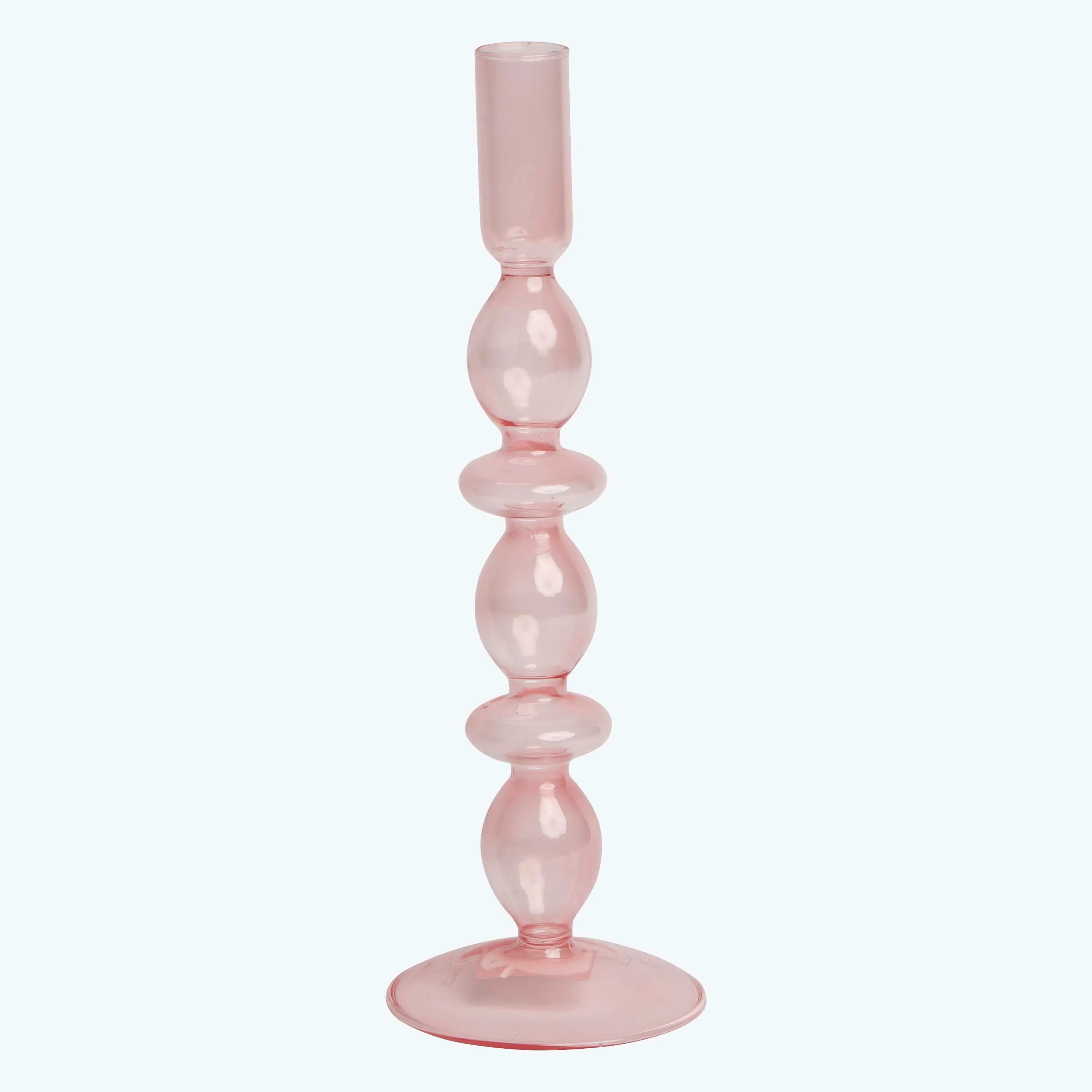 Ornamental Glass Candlestick