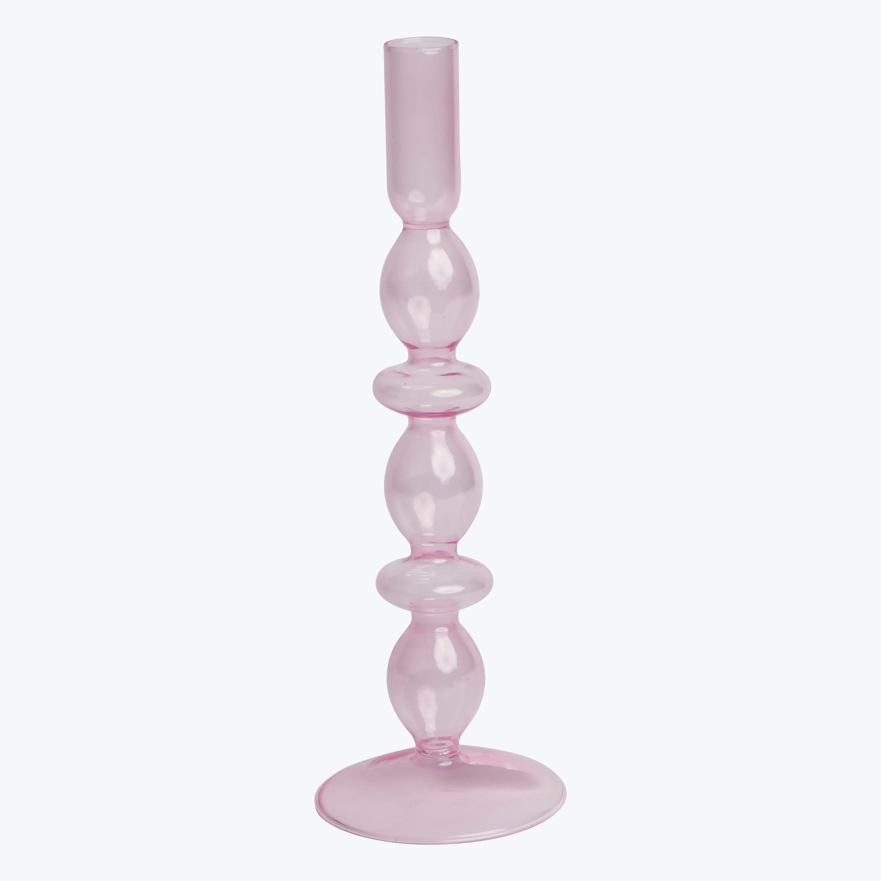 Ornamental Glass Candlestick