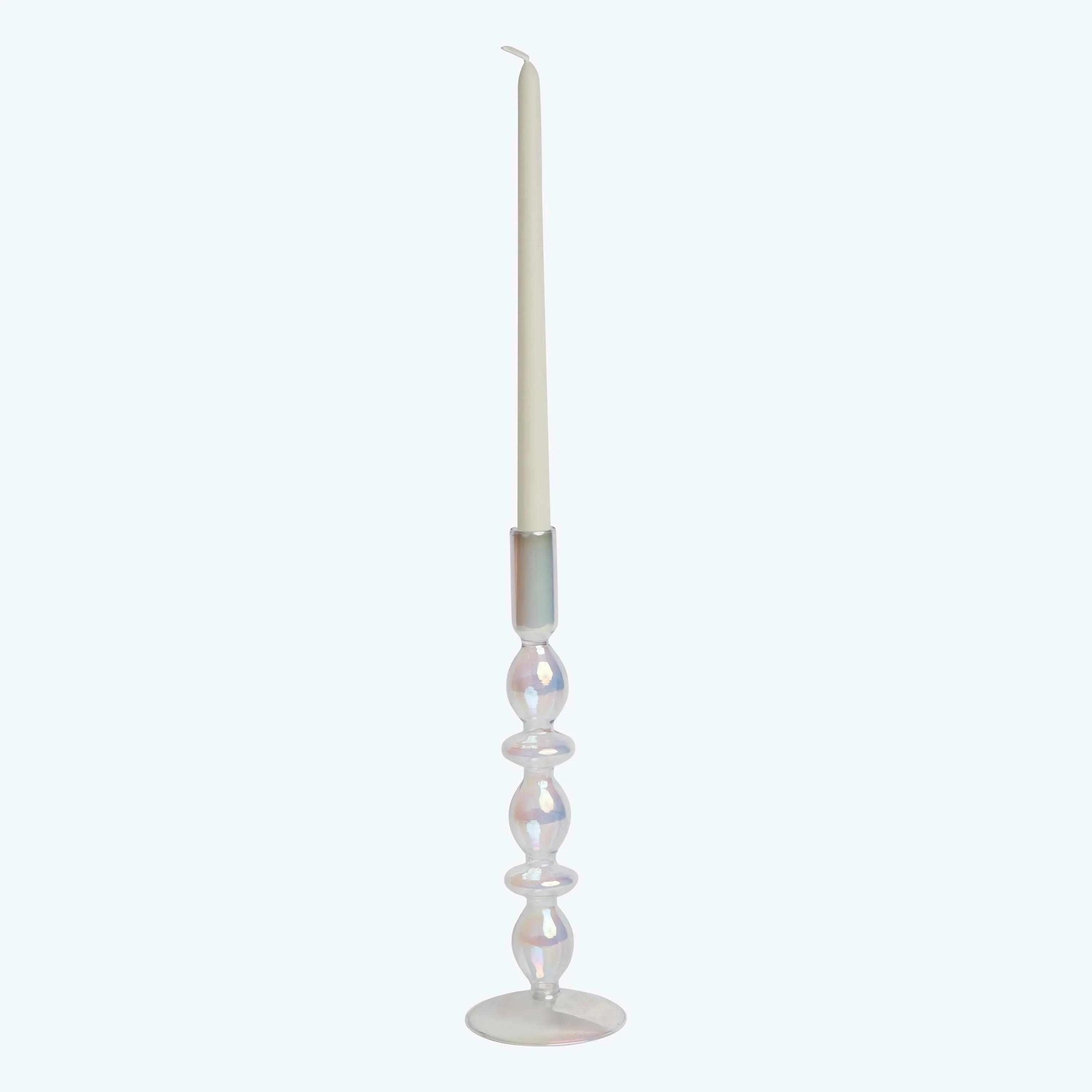 Ornamental Glass Candlestick