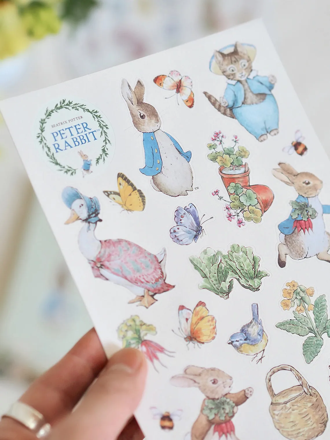 Peter Rabbit Sticker Sheets