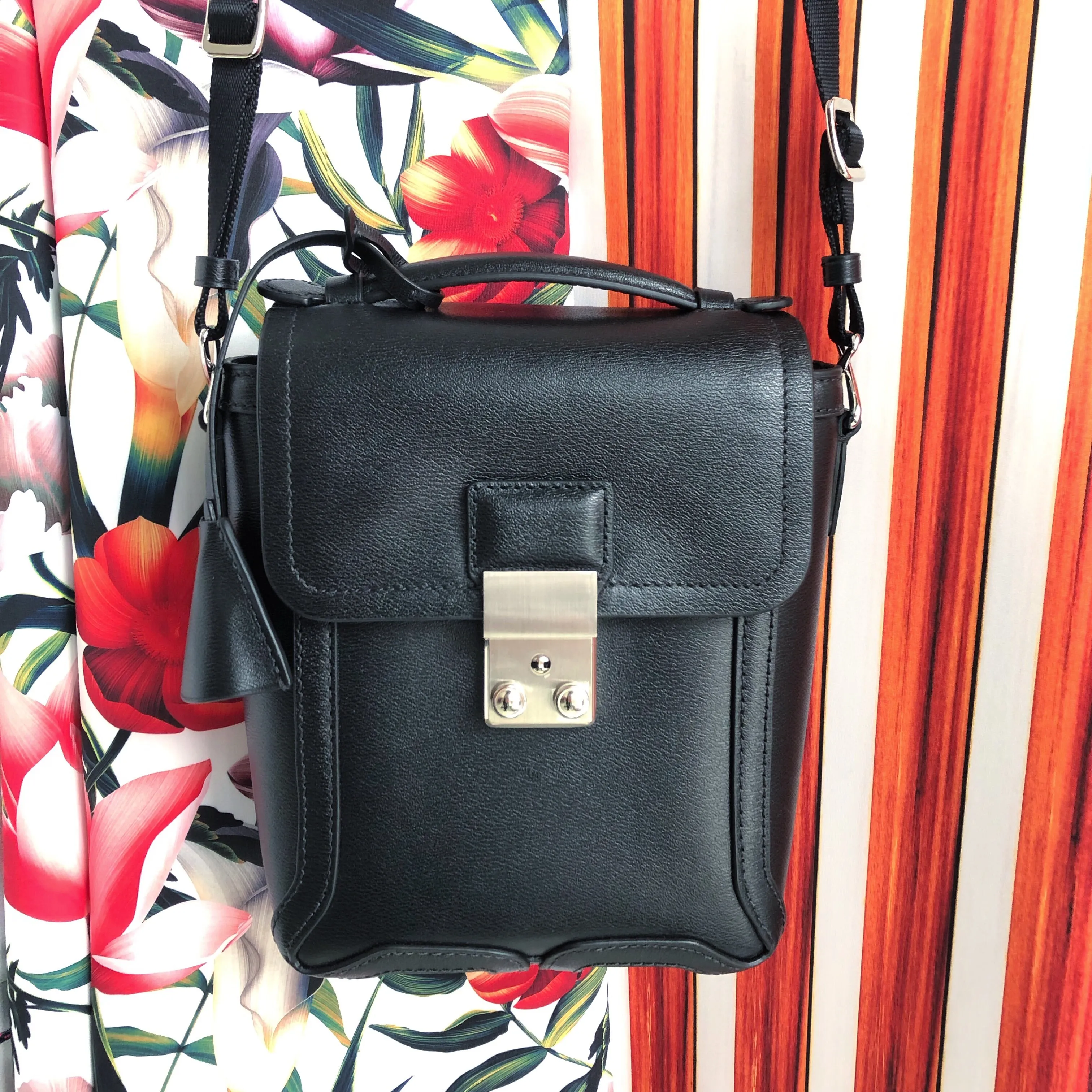 Phillip Lim Black Pashli Camera Crossbody Bag