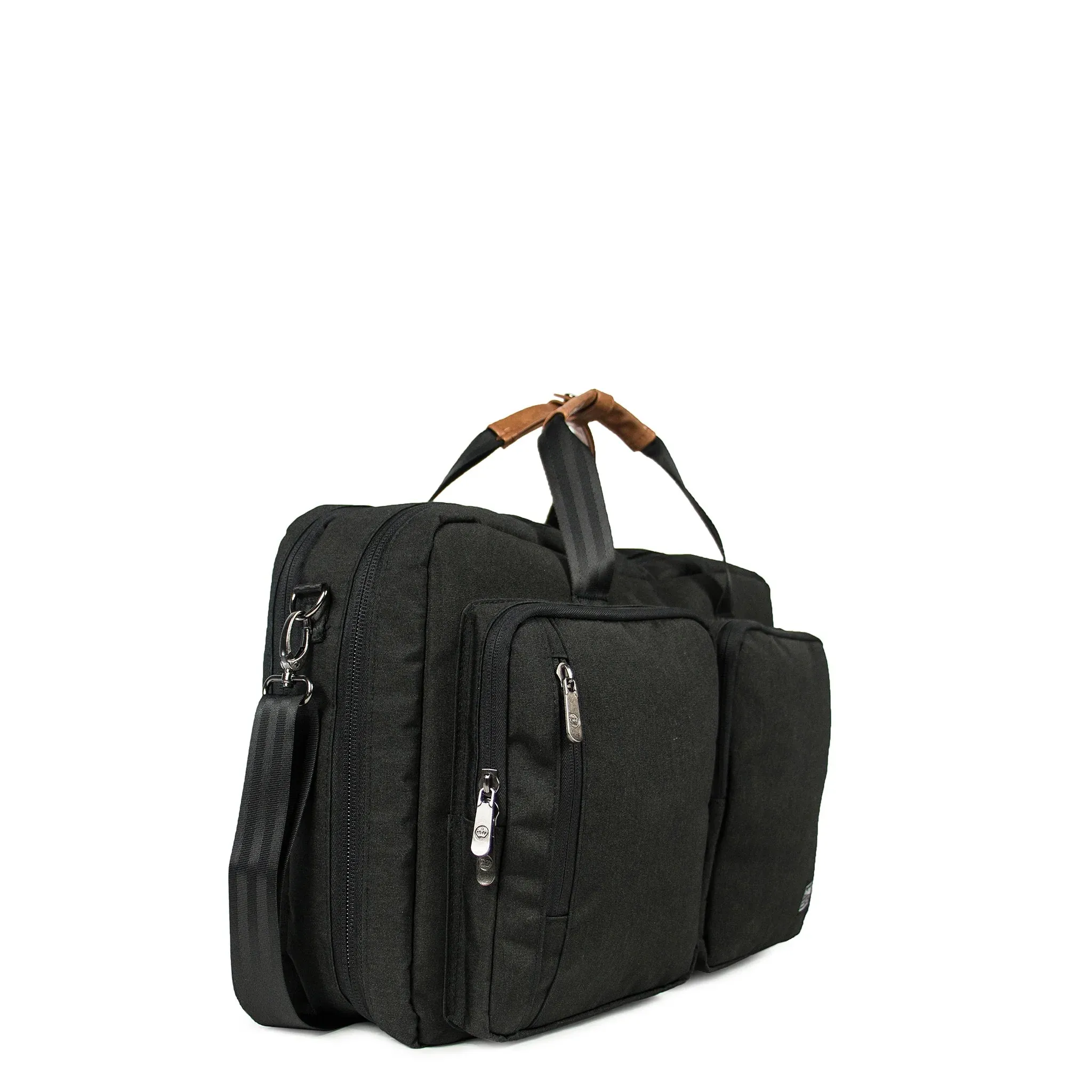 PKG Trenton 31L Recycled Messenger Convertible to Backpack with Garment Compartment