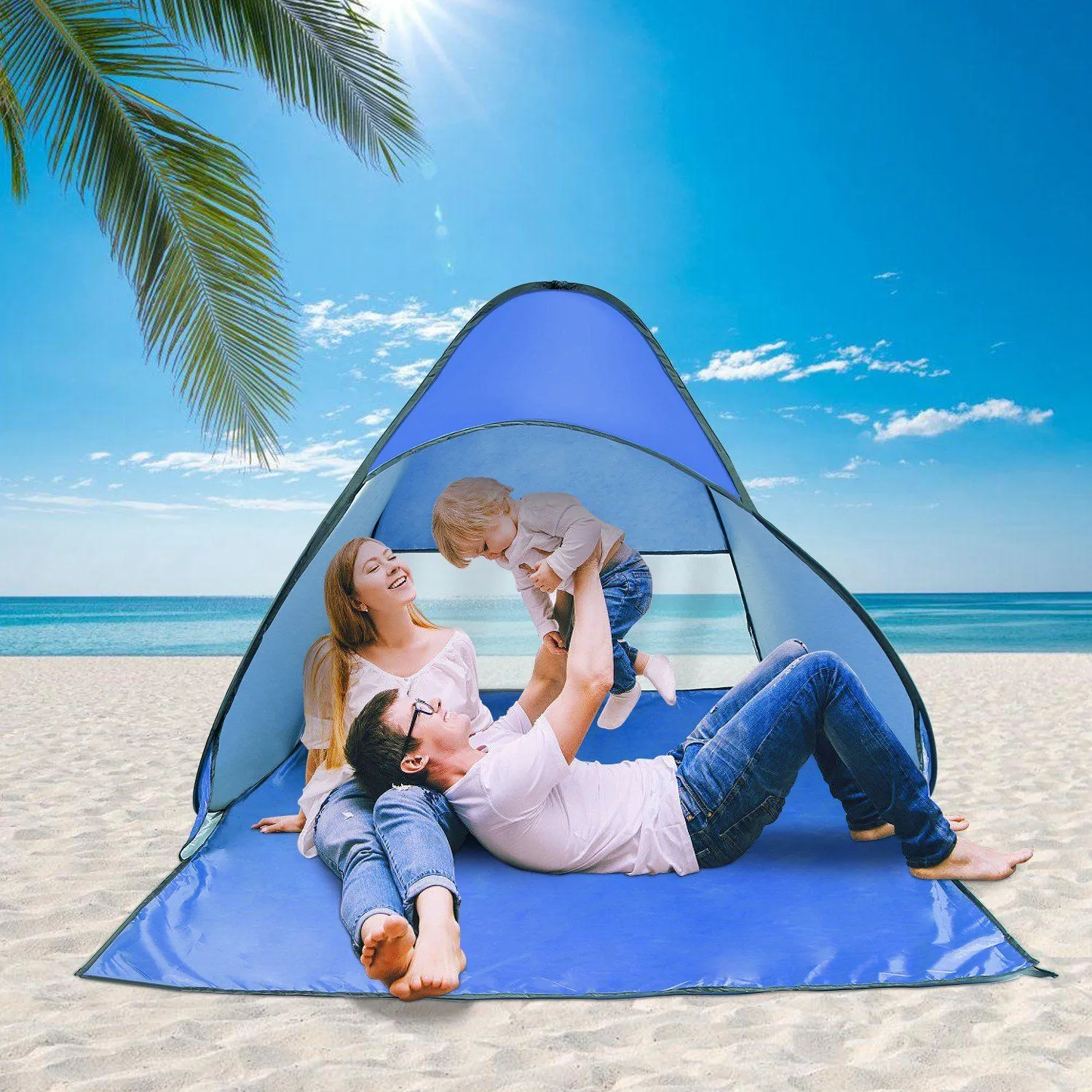 Pop Up Beach Tent Sun Shade Shelter