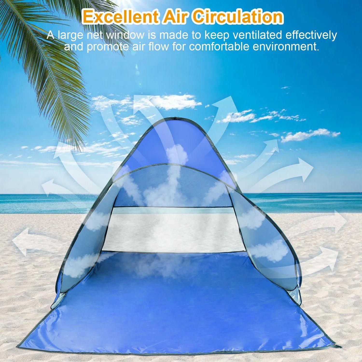 Pop Up Beach Tent Sun Shade Shelter