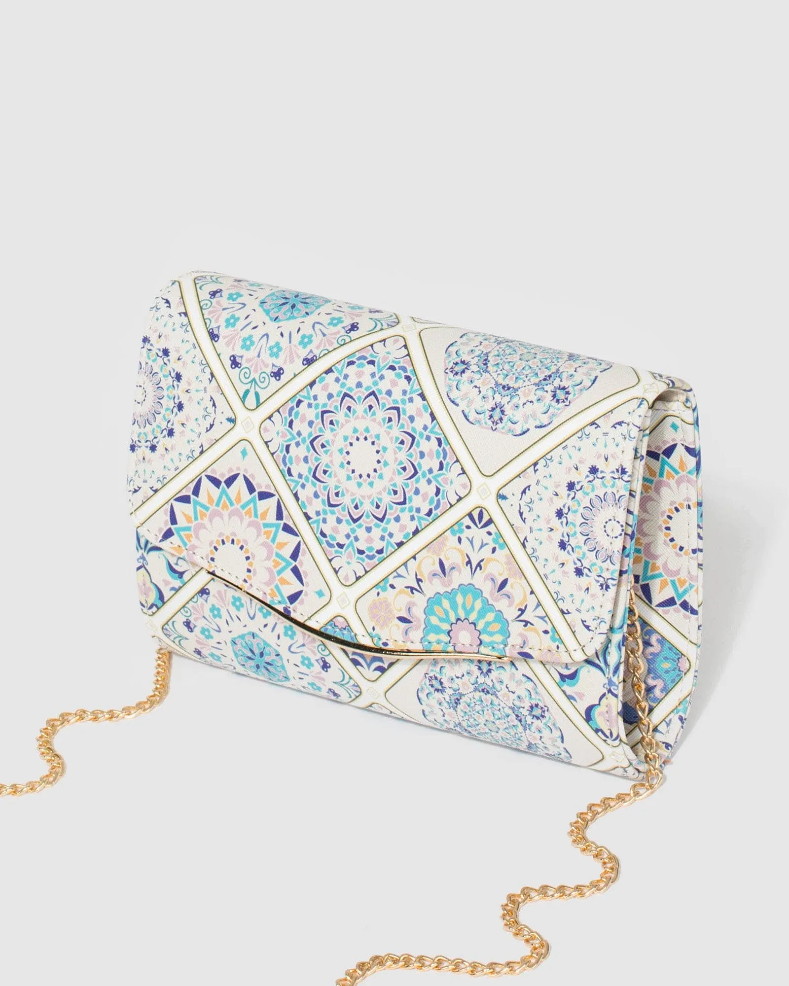 Print Adele Evening Clutch Bag