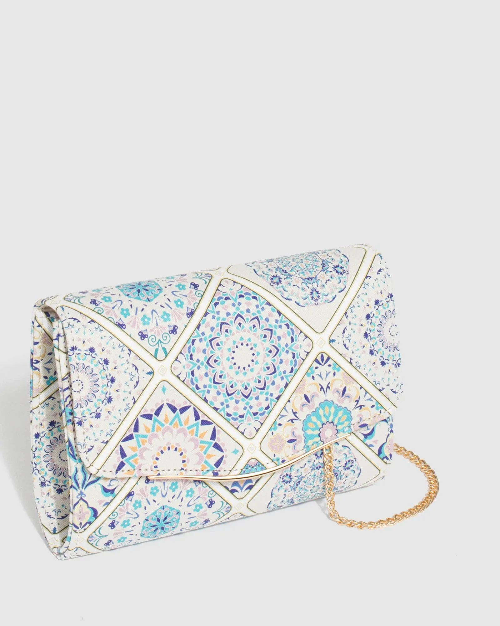 Print Adele Evening Clutch Bag