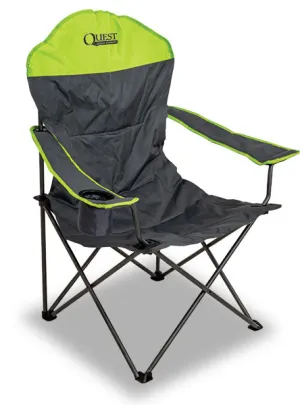 Quest Autograph Concert Pack Away Chair Black & Green