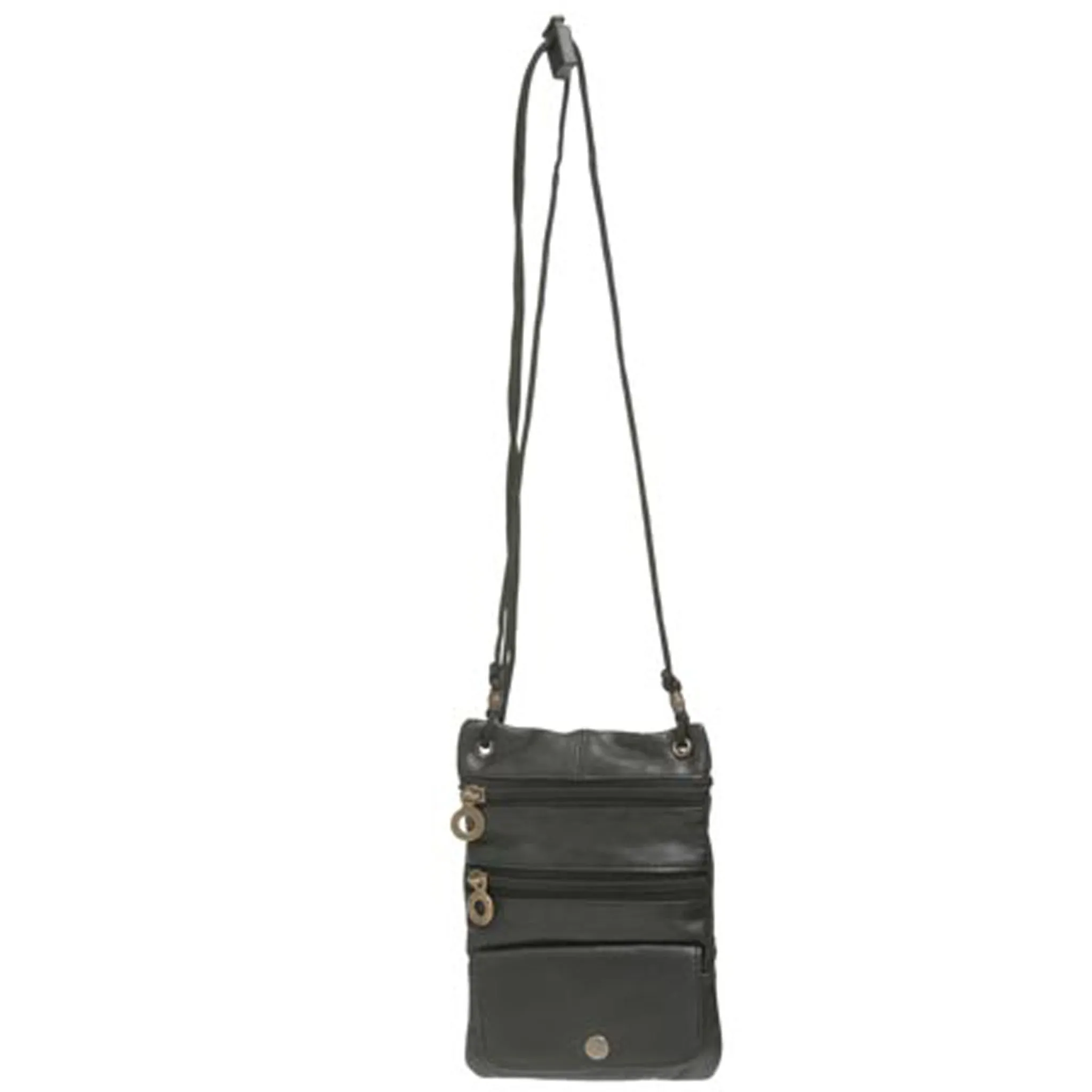 SAGA LEATHER CROSSBODY BAG