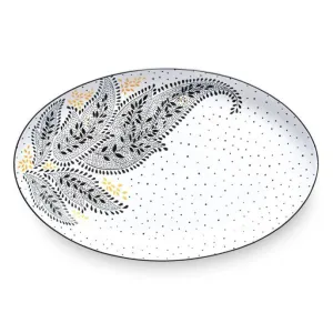 Sara Miller Artisanne Noir Large Serving Platter