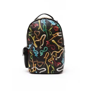 Seletti Toiletpaper Travel Rucksack Snakes