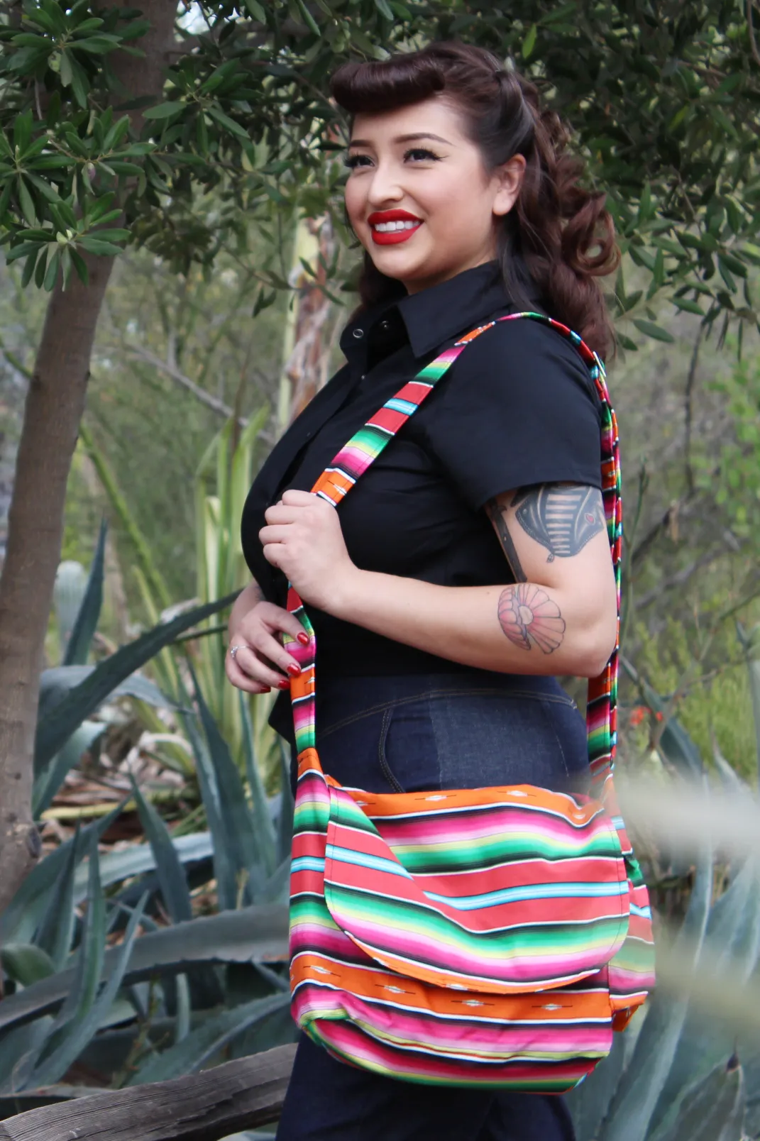 Serape Messenger Bag