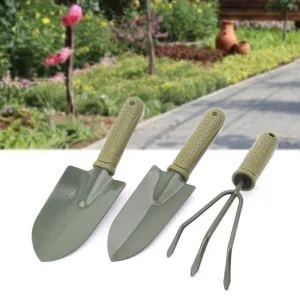 Shovel Spade Rake Plastic Handle Flower Planting Bonsai Tool