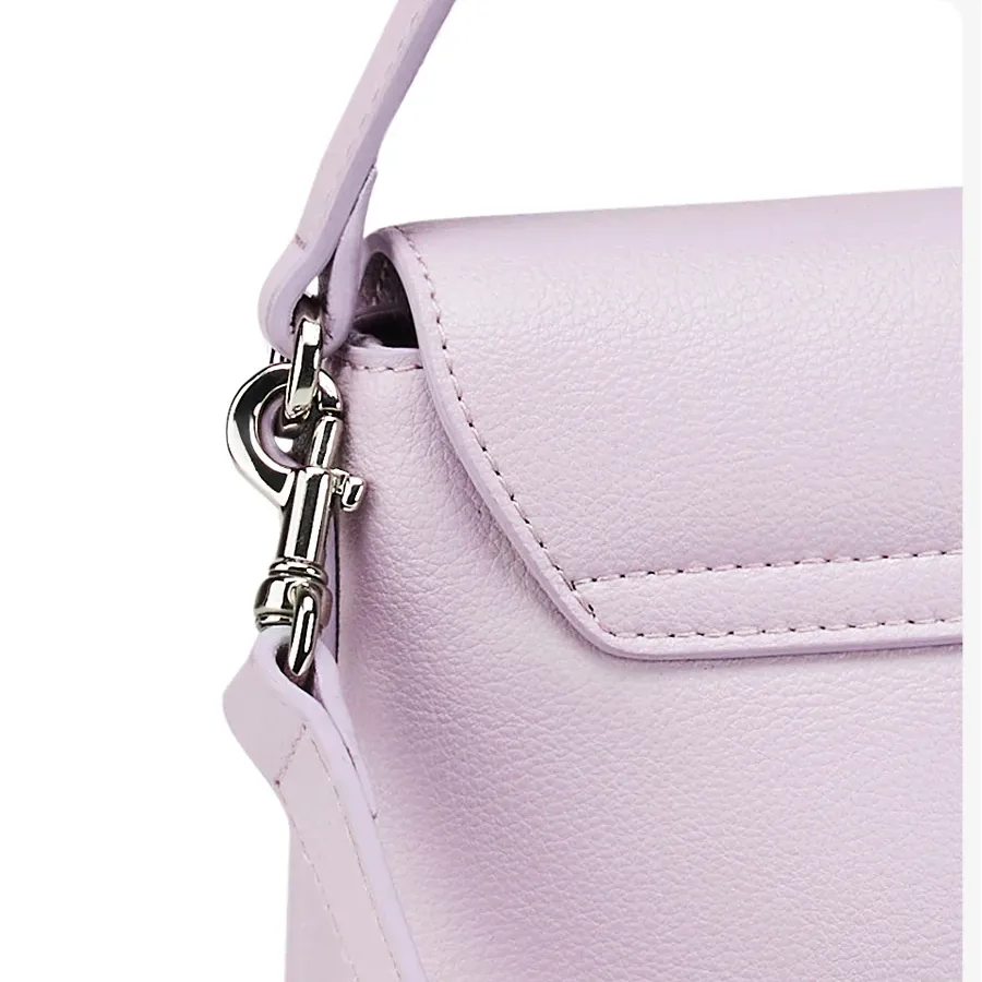 Split Leather Versatile Flap Clouse Crossbody Square Bag