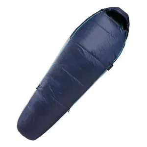 Twinnable feather sleeping bag - blue