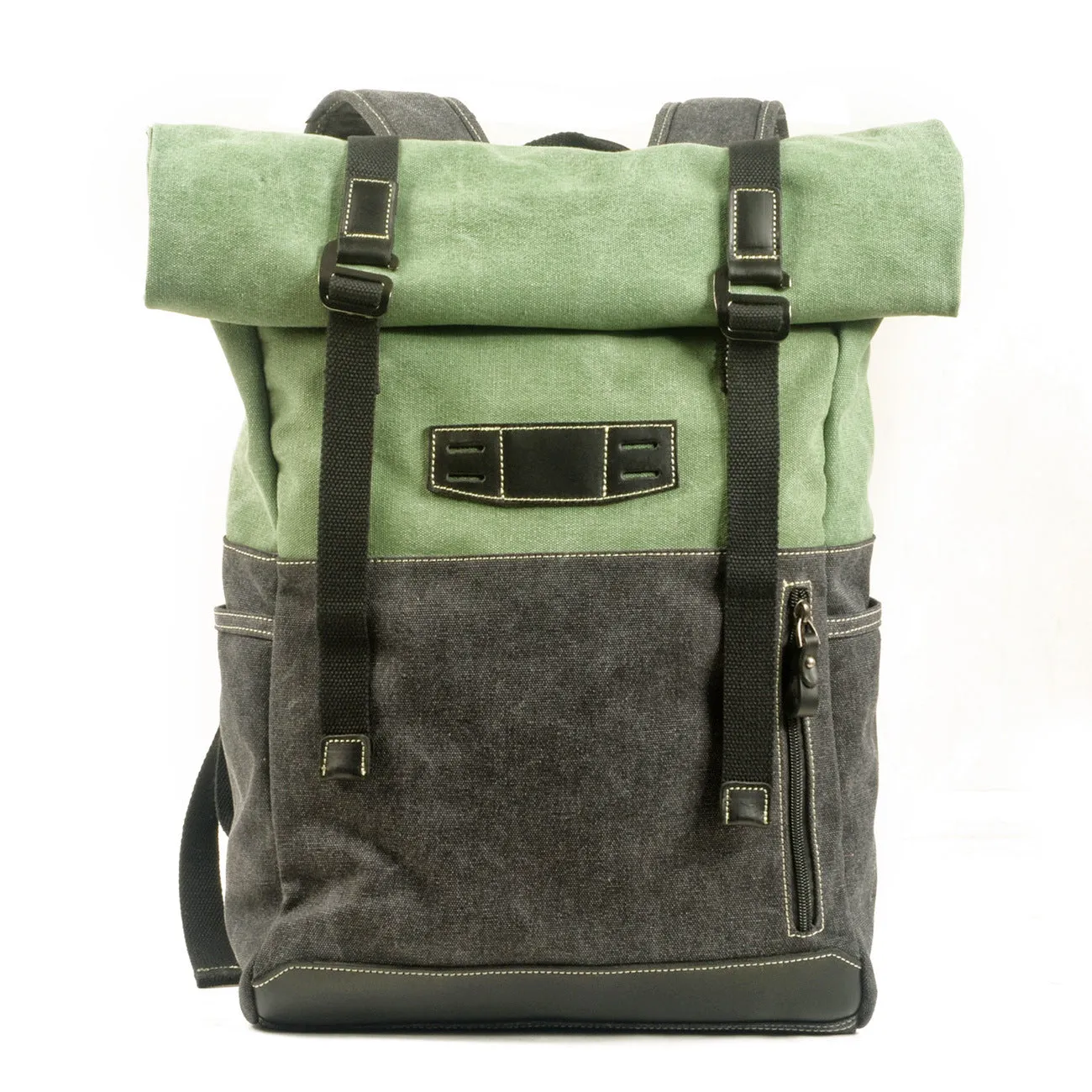 Vintage Waterproof Canvas Laptop Backpack 5002