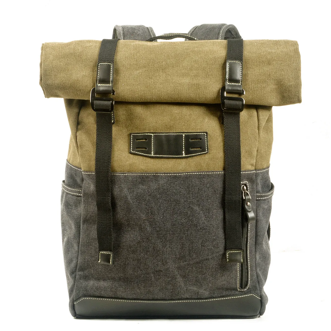 Vintage Waterproof Canvas Laptop Backpack 5002