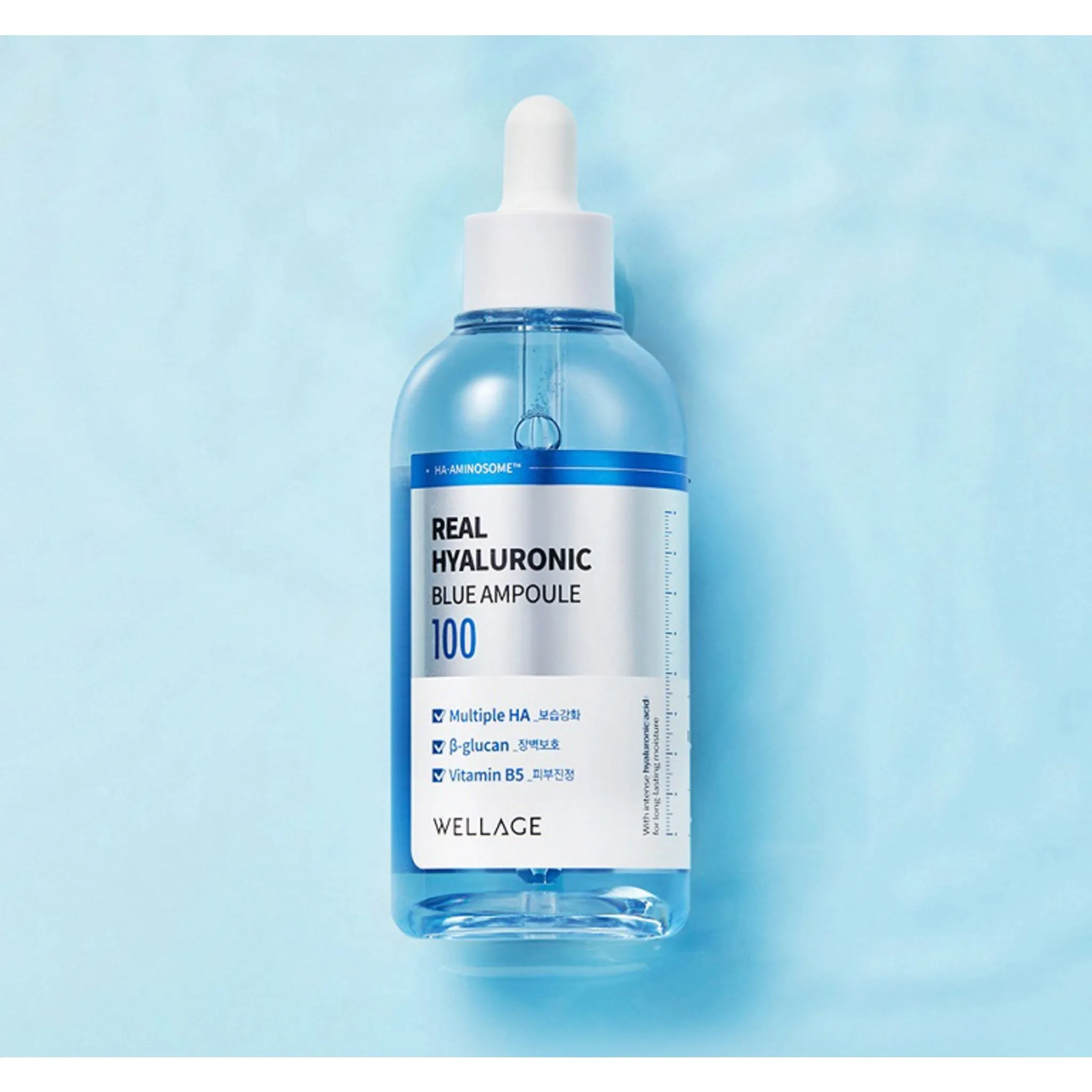 Wellage Real Hyaluronic Blue Ampoule, 100ml, 1pc - 🏆 #77 - Beauty - Best of December