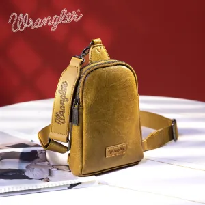 WG87-210 Wrangler Sling Bag/Crossbody/Chest Bag  - Mustard