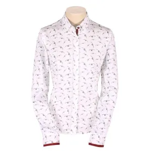 William Powell Ladies Flying Grouse Shirt - White