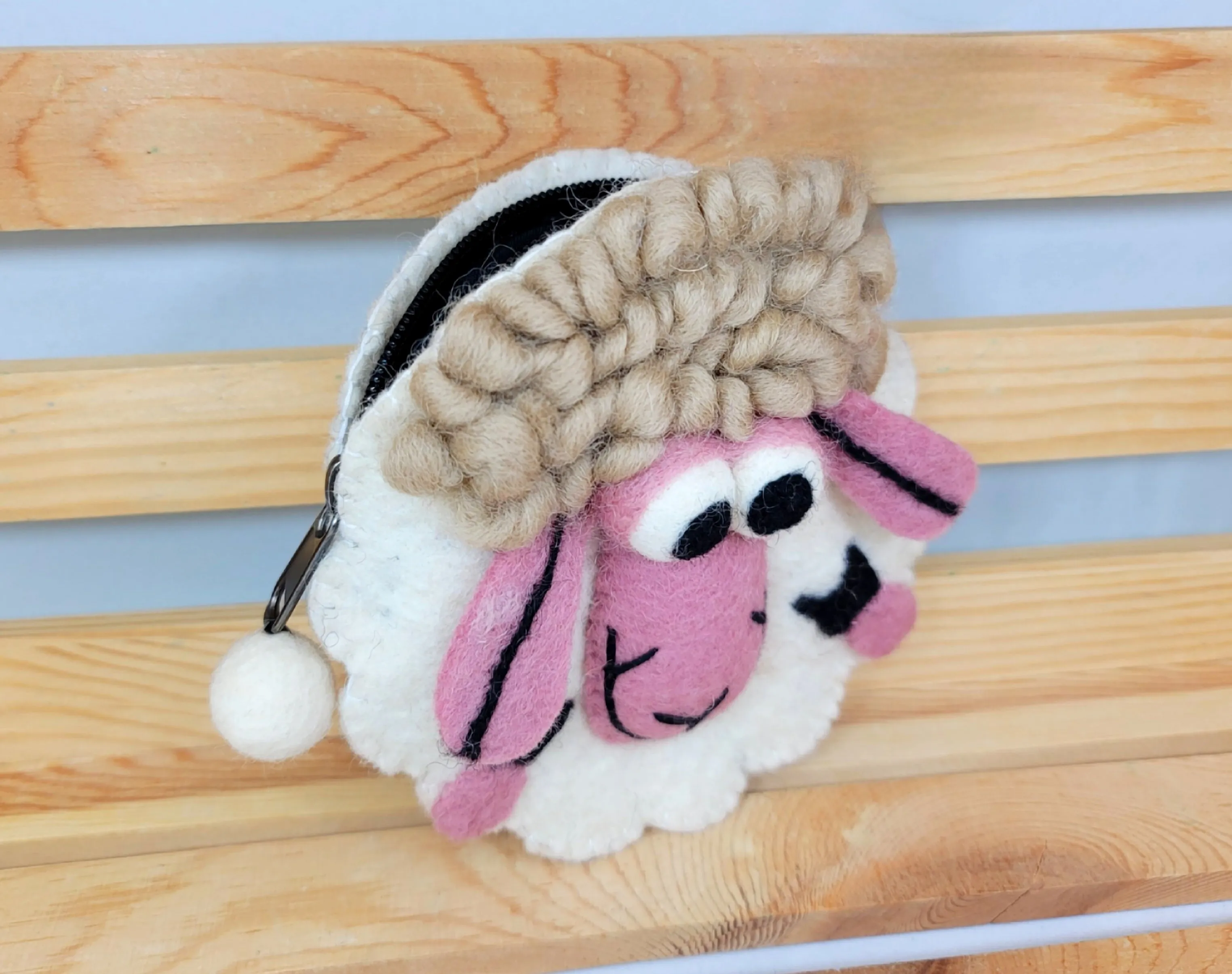 Wooly Sheep Purse