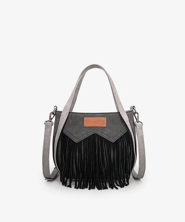 Wrangler Fringe Western Tote Bag Set