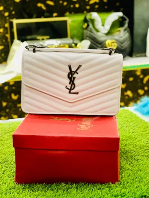 YSL WHITE BAG PREMIUM