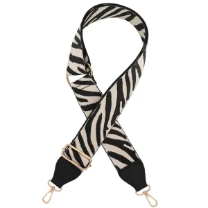 Zebra Guitar Bag Strap