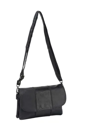 ZOE LEATHER CROSSBODY BAG